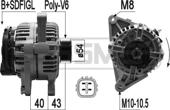 ERA 210569A - Alternatore autozon.pro