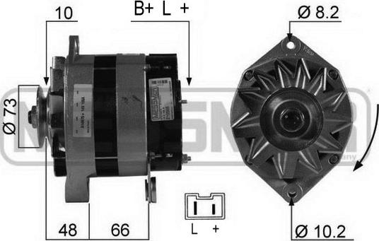 ERA 210565R - Alternatore autozon.pro