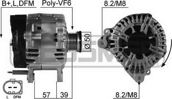 ERA 210504 - Alternatore autozon.pro