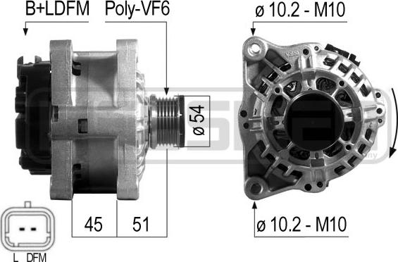 ERA 210501 - Alternatore autozon.pro