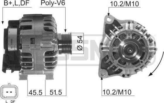 ERA 210508 - Alternatore autozon.pro