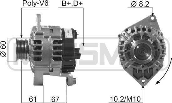 ERA 210586 - Alternatore autozon.pro