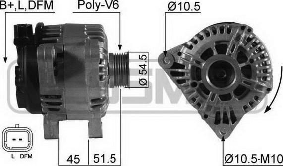 ERA 210538 - Alternatore autozon.pro