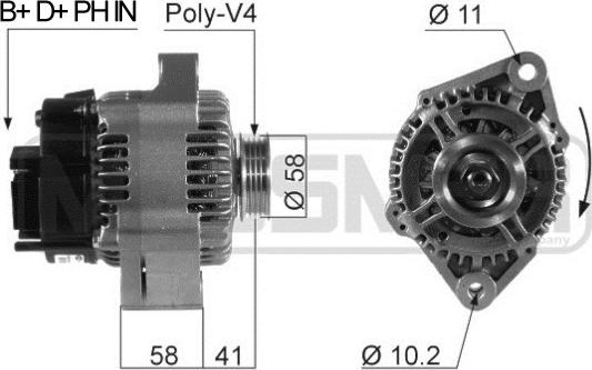 ERA 210529 - Alternatore autozon.pro