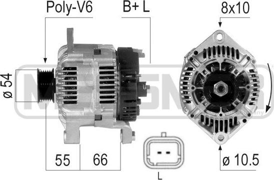 ERA 210570A - Alternatore autozon.pro