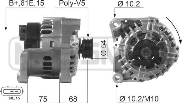 ERA 210571 - Alternatore autozon.pro