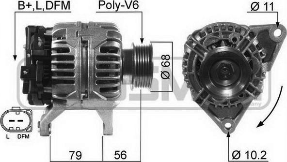 ERA 210572 - Alternatore autozon.pro