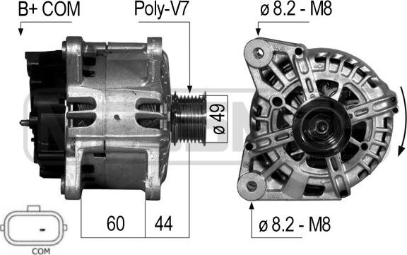 ERA 210698 - Alternatore autozon.pro