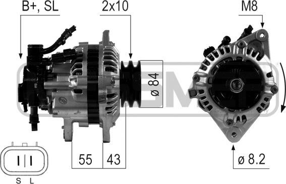 ERA 210645 - Alternatore autozon.pro