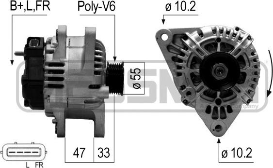 ERA 210646 - Alternatore autozon.pro