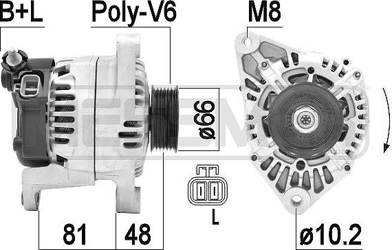 ERA 210655 - Alternatore autozon.pro