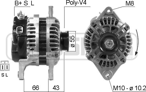 ERA 210658 - Alternatore autozon.pro