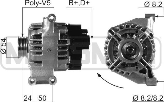 ERA 210663 - Alternatore autozon.pro