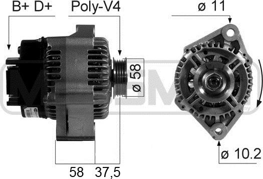 ERA 210667A - Alternatore autozon.pro