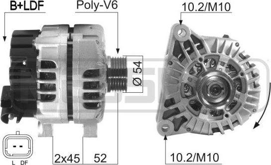 ERA 210604 - Alternatore autozon.pro