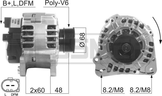 ERA 210605 - Alternatore autozon.pro