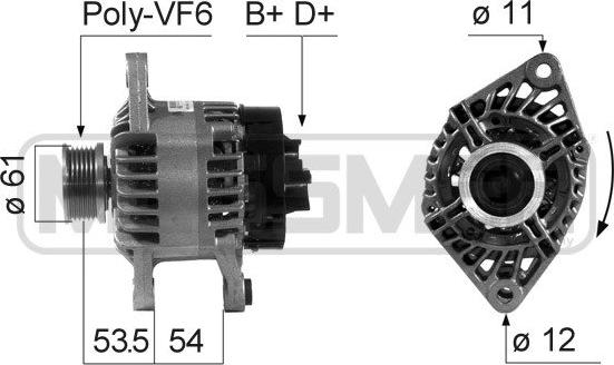 ERA 210686 - Alternatore autozon.pro