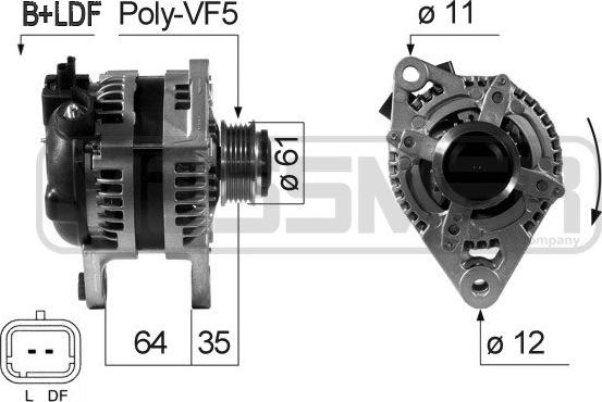 ERA 210688 - Alternatore autozon.pro