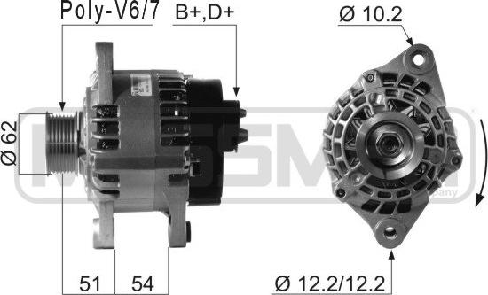 ERA 210631 - Alternatore autozon.pro