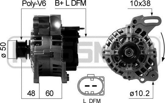 ERA 210671A - Alternatore autozon.pro