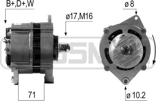 ERA 210672A - Alternatore autozon.pro