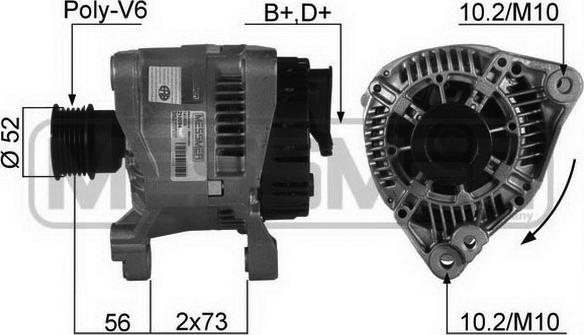 ERA 210094R - Alternatore autozon.pro