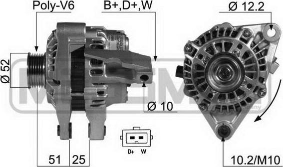 ERA 210095 - Alternatore autozon.pro