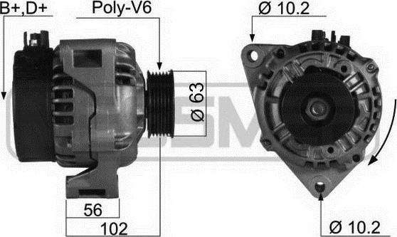 ERA 210096A - Alternatore autozon.pro