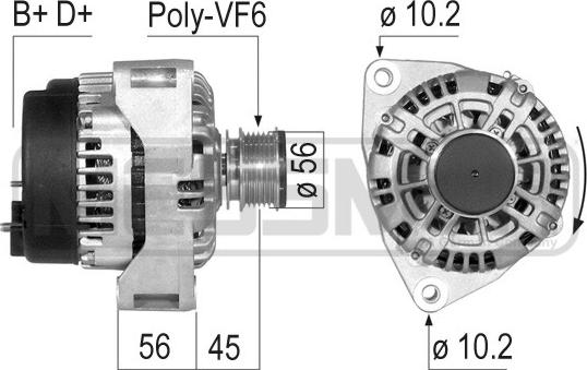 ERA 210098R - Alternatore autozon.pro