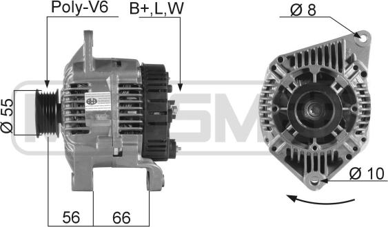 ERA 210049R - Alternatore autozon.pro