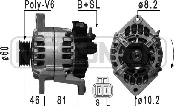 ERA 210046 - Alternatore autozon.pro