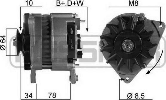 ERA 210055R - Alternatore autozon.pro