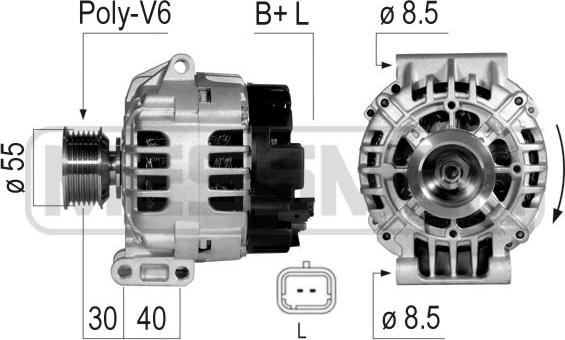 ERA 210051 - Alternatore autozon.pro