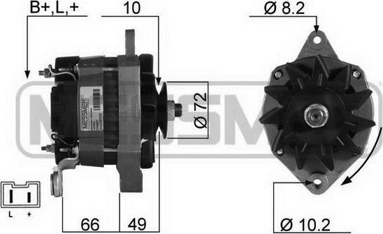 ERA 210057R - Alternatore autozon.pro