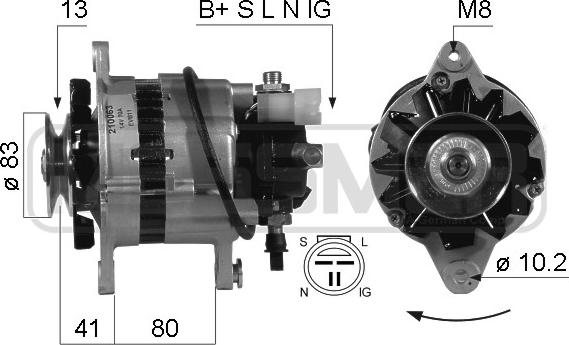 ERA 210063A - Alternatore autozon.pro