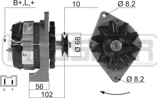 ERA 210009R - Alternatore autozon.pro