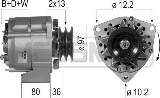 ERA 210006A - Alternatore autozon.pro