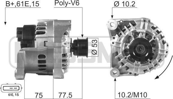 ERA 210012 - Alternatore autozon.pro