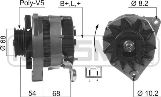 ERA 210080R - Alternatore autozon.pro