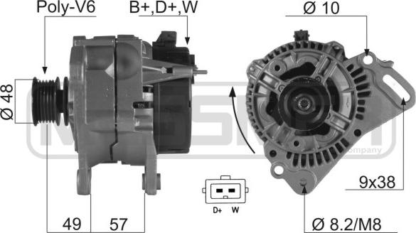 ERA 210030A - Alternatore autozon.pro