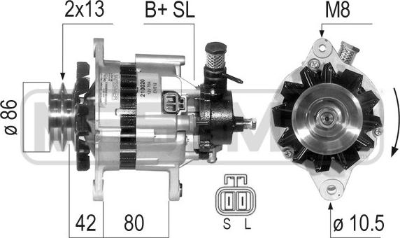 ERA 210020A - Alternatore autozon.pro