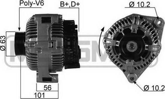 ERA 210021A - Alternatore autozon.pro