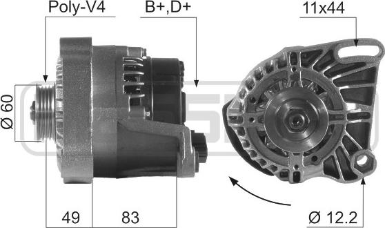 ERA 210027 - Alternatore autozon.pro