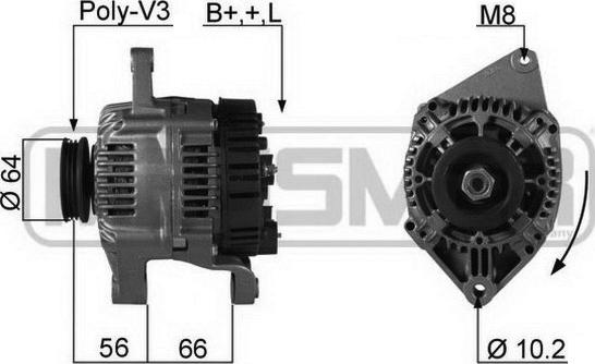 ERA 210146R - Alternatore autozon.pro