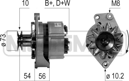 ERA 210141R - Alternatore autozon.pro