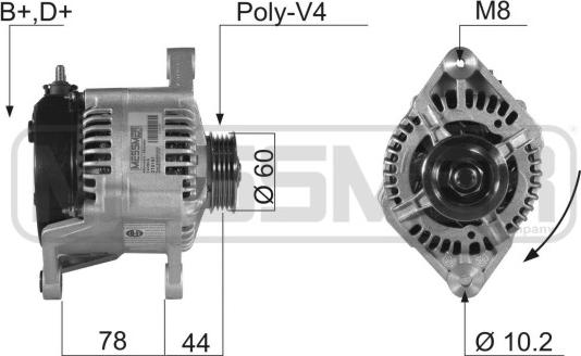 ERA 210151R - Alternatore autozon.pro