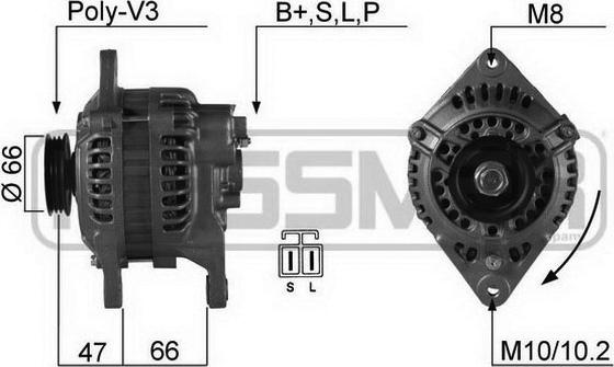 ERA 210158R - Alternatore autozon.pro