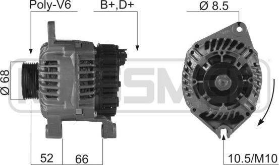 ERA 210169R - Alternatore autozon.pro