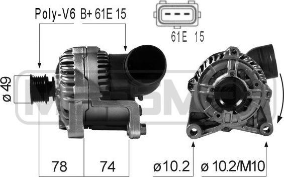 ERA 210164A - Alternatore autozon.pro