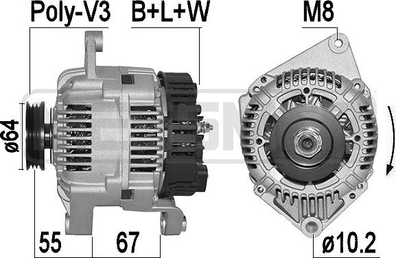 ERA 210166A - Alternatore autozon.pro